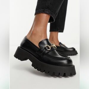 ASOS Design Black Chunky Loafers - Masterpiece | Brand new never worn - US 6.5